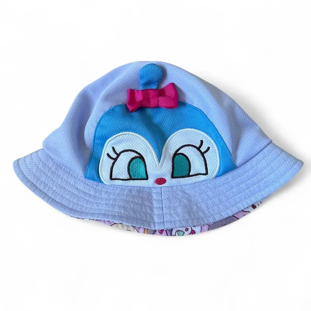 Anpanman & Dokin-chan Reversible Toddler Bucket Hat 1–2T